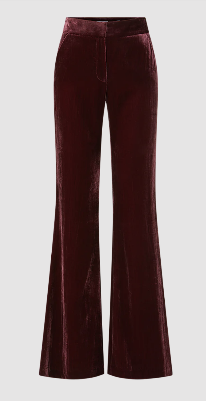 Veronica Beard Lebone Trousers in Wine