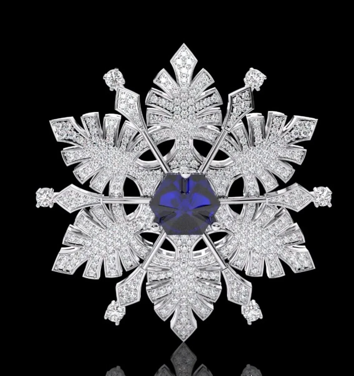 LWL Jewelry Leaves Brooch