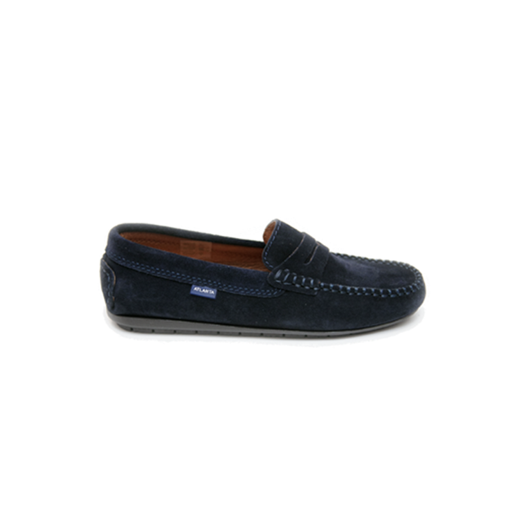 Atlanta Mocassin Penny Loafer in Blue