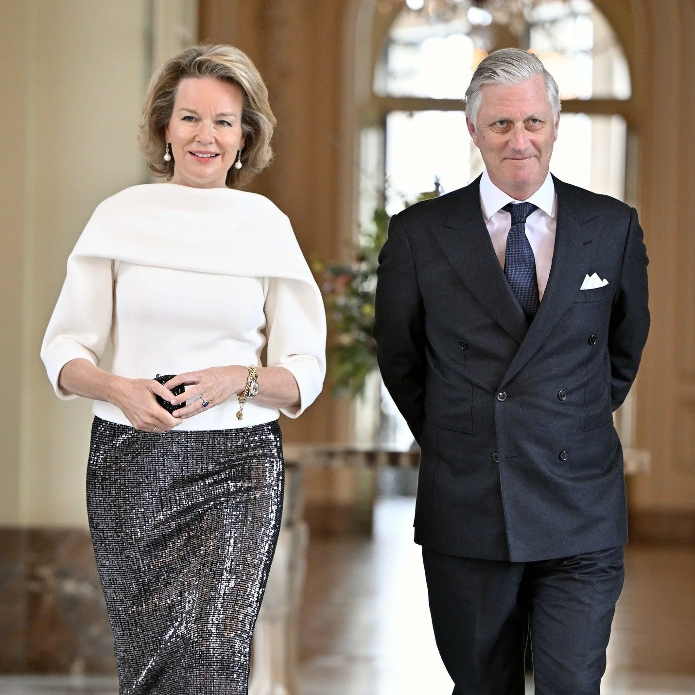 King Philippe and Queen Mathilde host New Year Reception