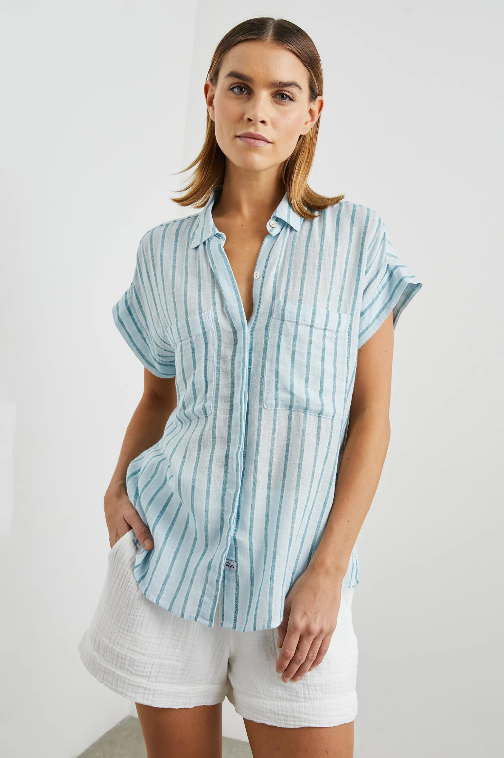 Rails Cito Shirt in Cambria Stripe