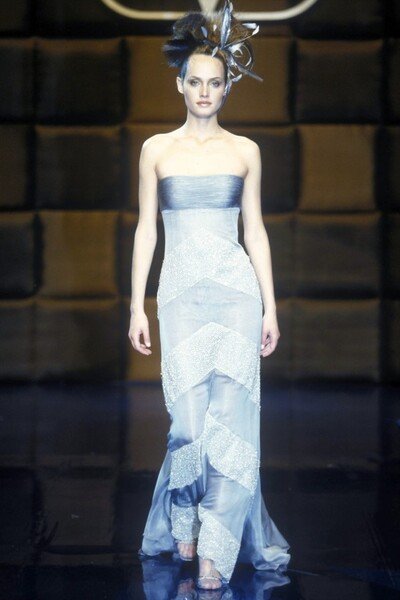Valentino HC Embellished Long Sleeve Gown