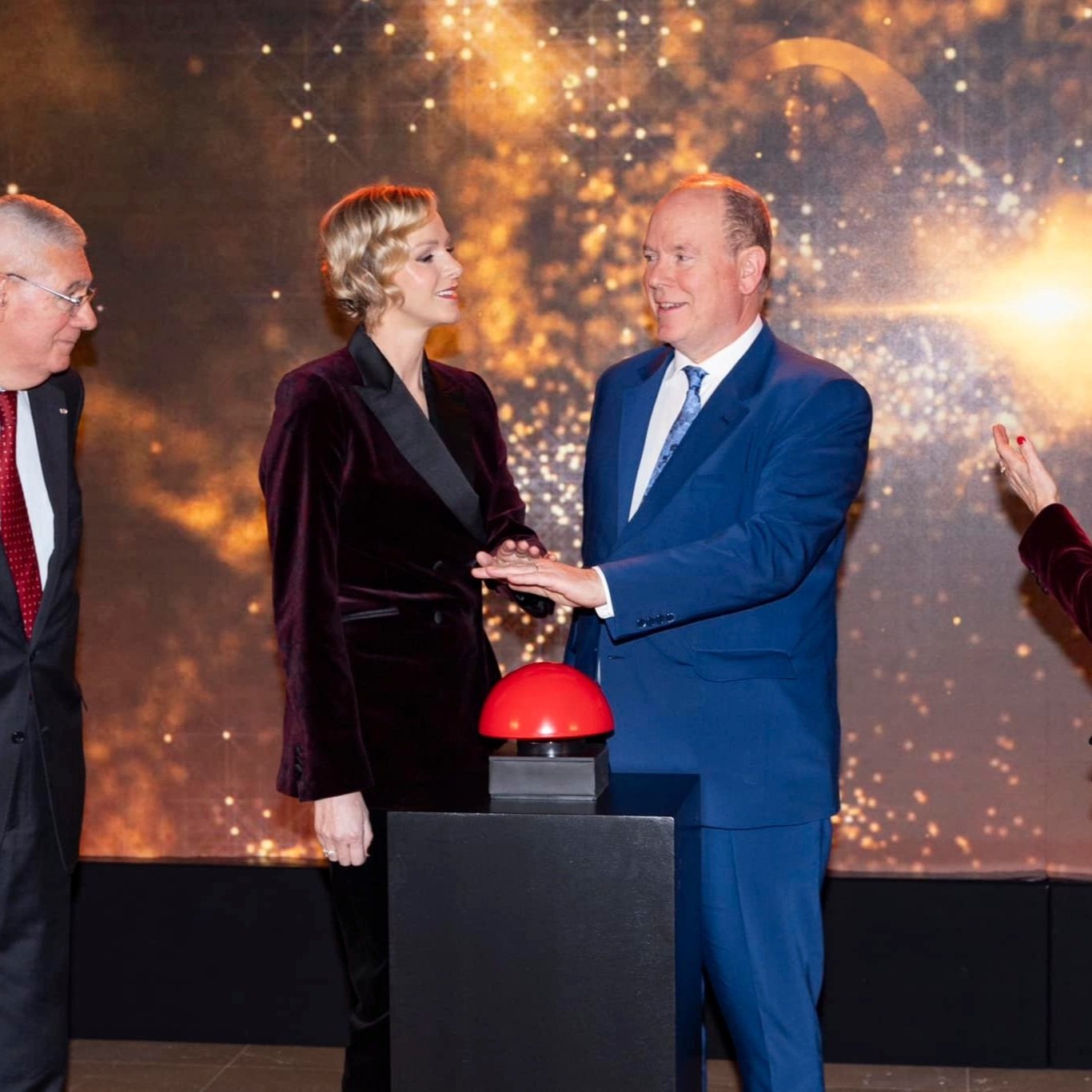 Prince Albert and Princess Charlene celebrate Grimaldi Forum's 25th anniversary