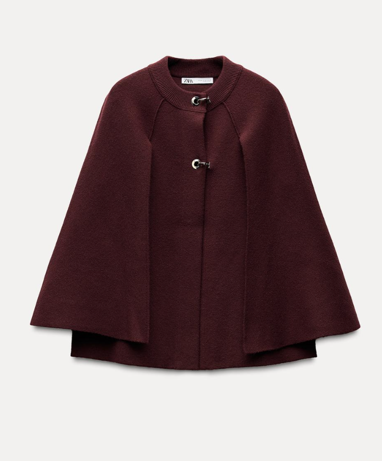 Zara Short Knit Scarf Coat UFO No More Zara Short Knit Scarf Coat UFO No More