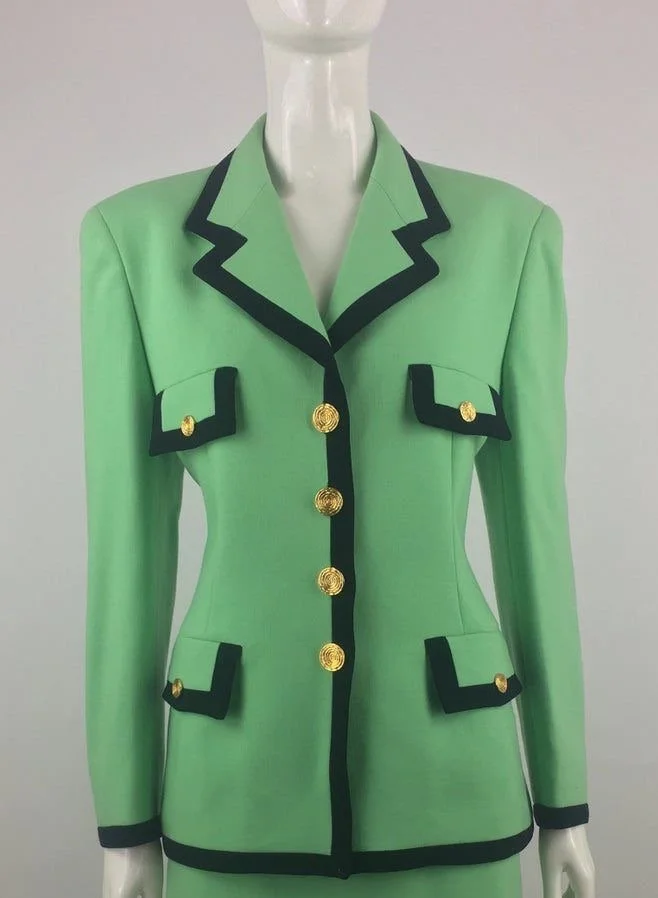 Escada Green Blazer