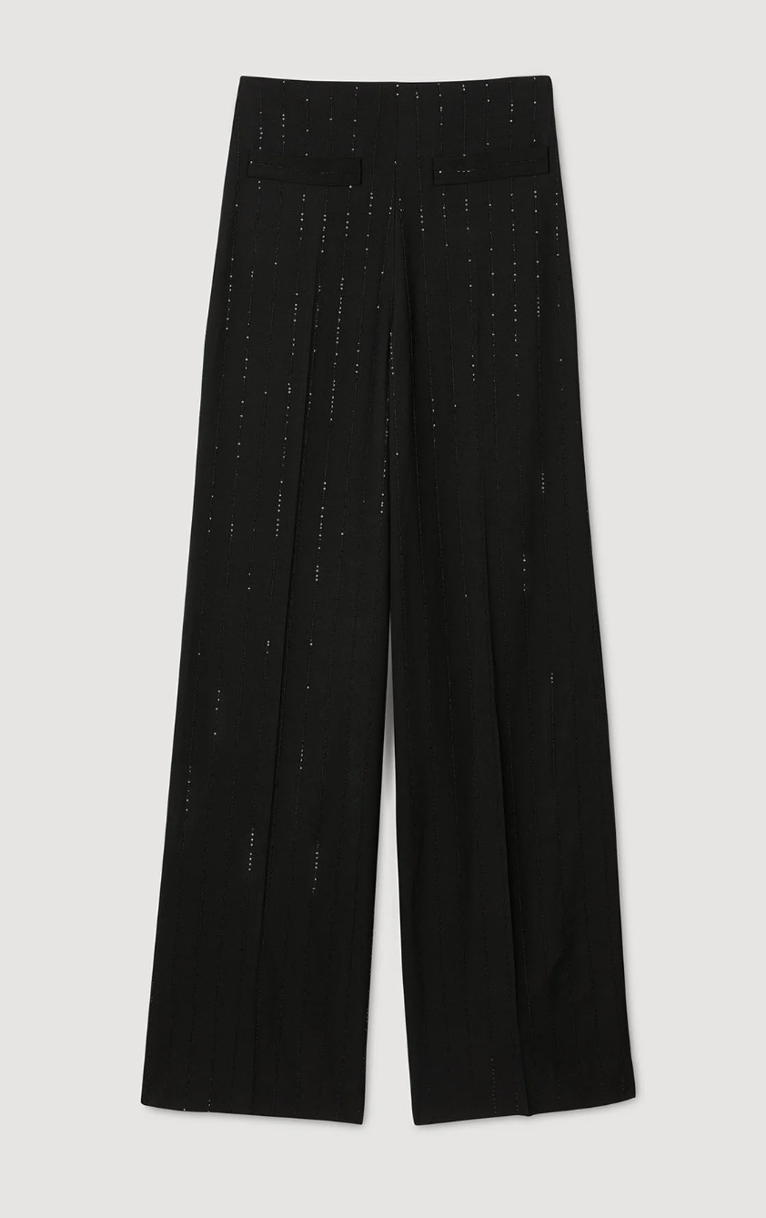Sandro Sequined Suit Trousers
