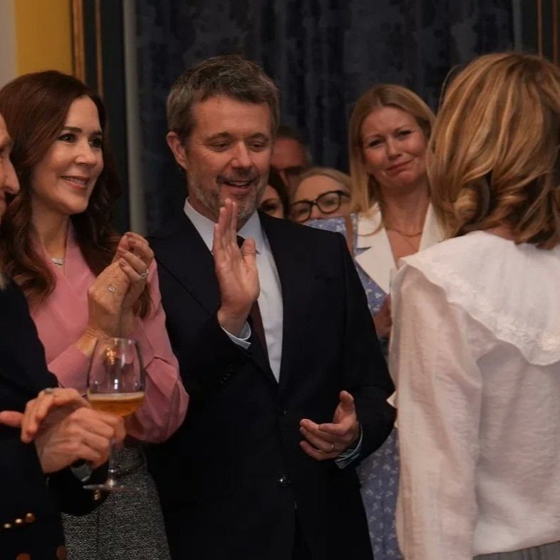 King Frederik and Queen Mary attend farewell reception for Lene Balleby