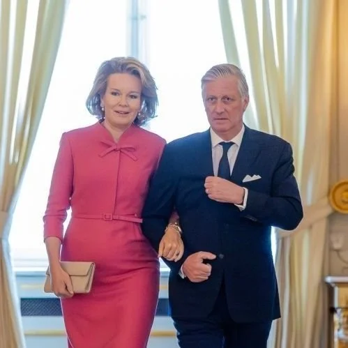 King Philippe and Queen Mathilde host New Year Reception