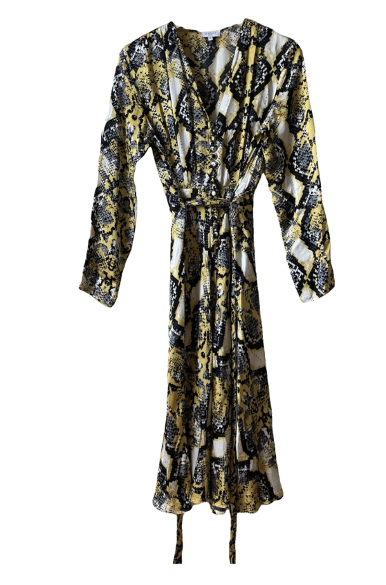 Ghost Annabelle Dress in Emerald Green Satin  UFO No More