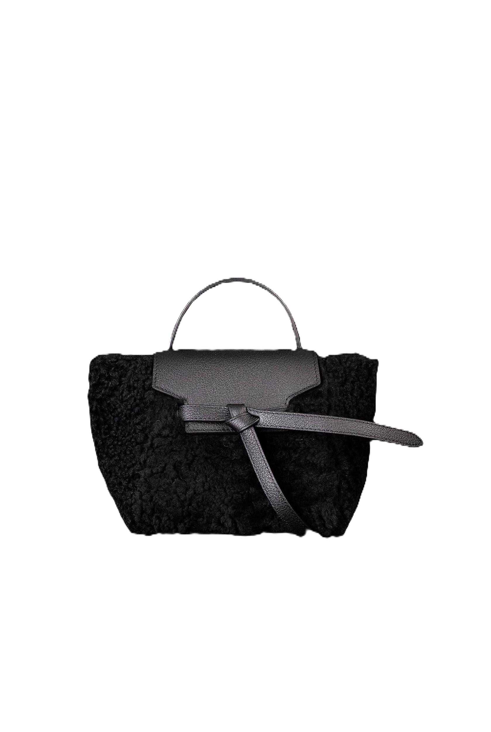 Divlos Serrano Bag in Black Teddy.png