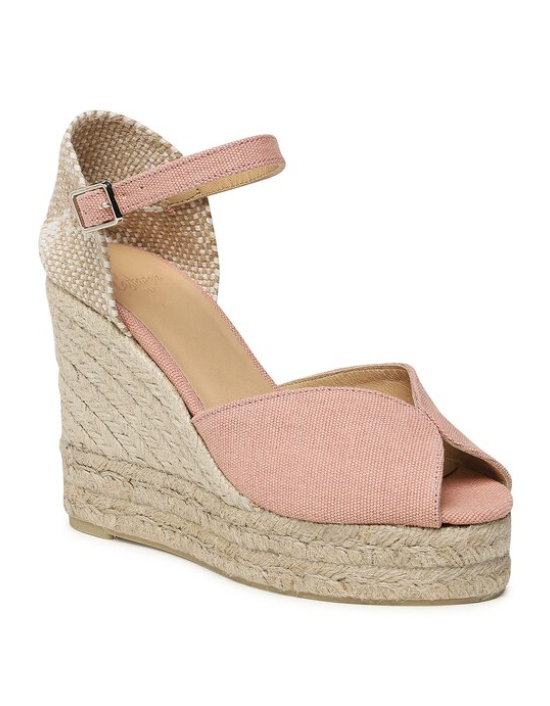 Castaner Bianca 110 Wedges in Rose