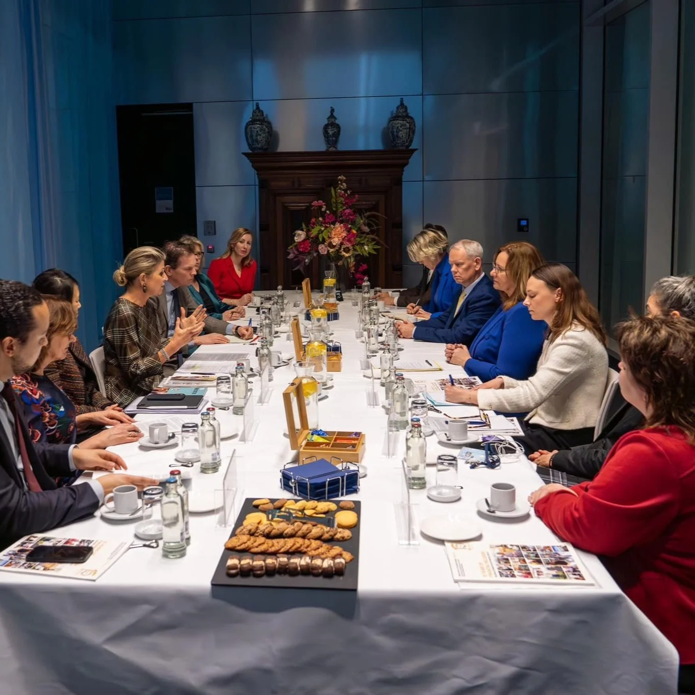 Queen Maxima attends meeting of Standing Committees on Foreign Trade and Development Aid and Finance