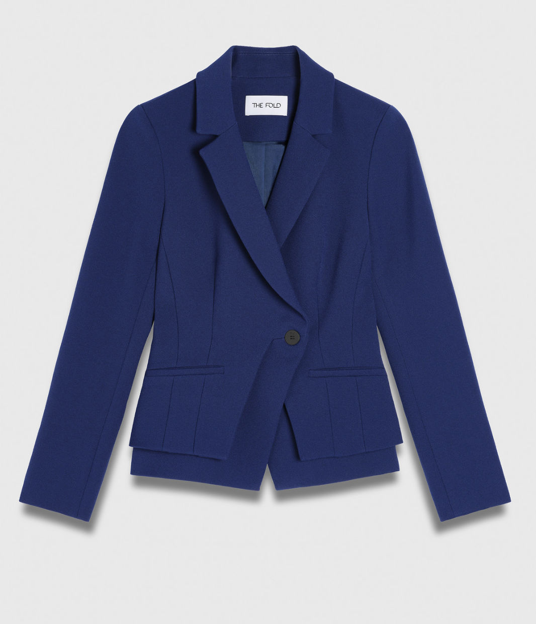 The Fold Loretta Jacket in Indigo Blue