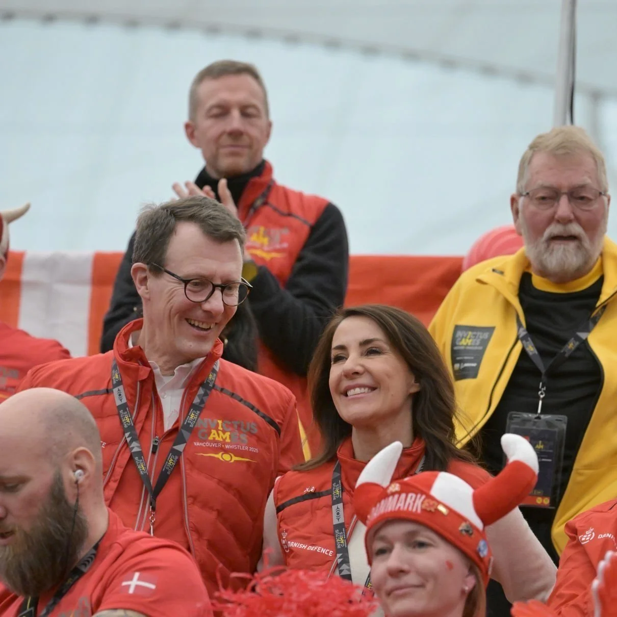 Prince Joachim and Princess Marie attend Invictus Games