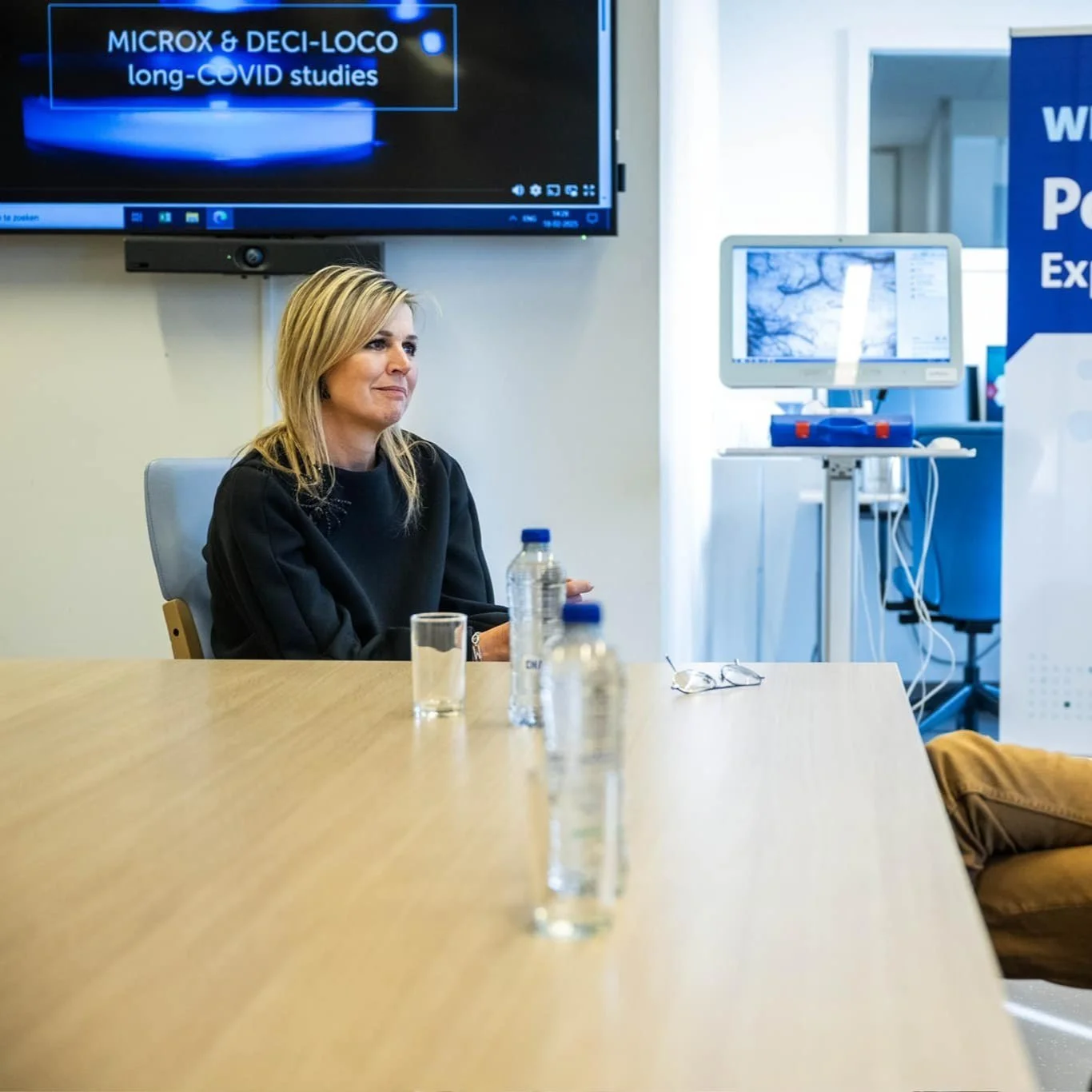 Queen Maxima visits post-COVID Expertise Center