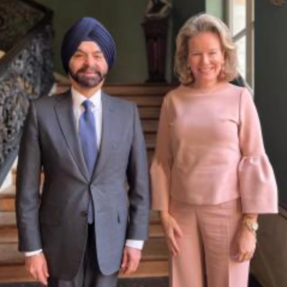 Queen Mathilde meets World Bank President