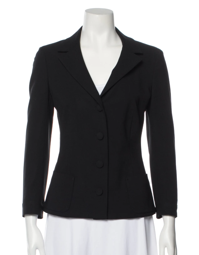 Prada Virgin Wool Blazer