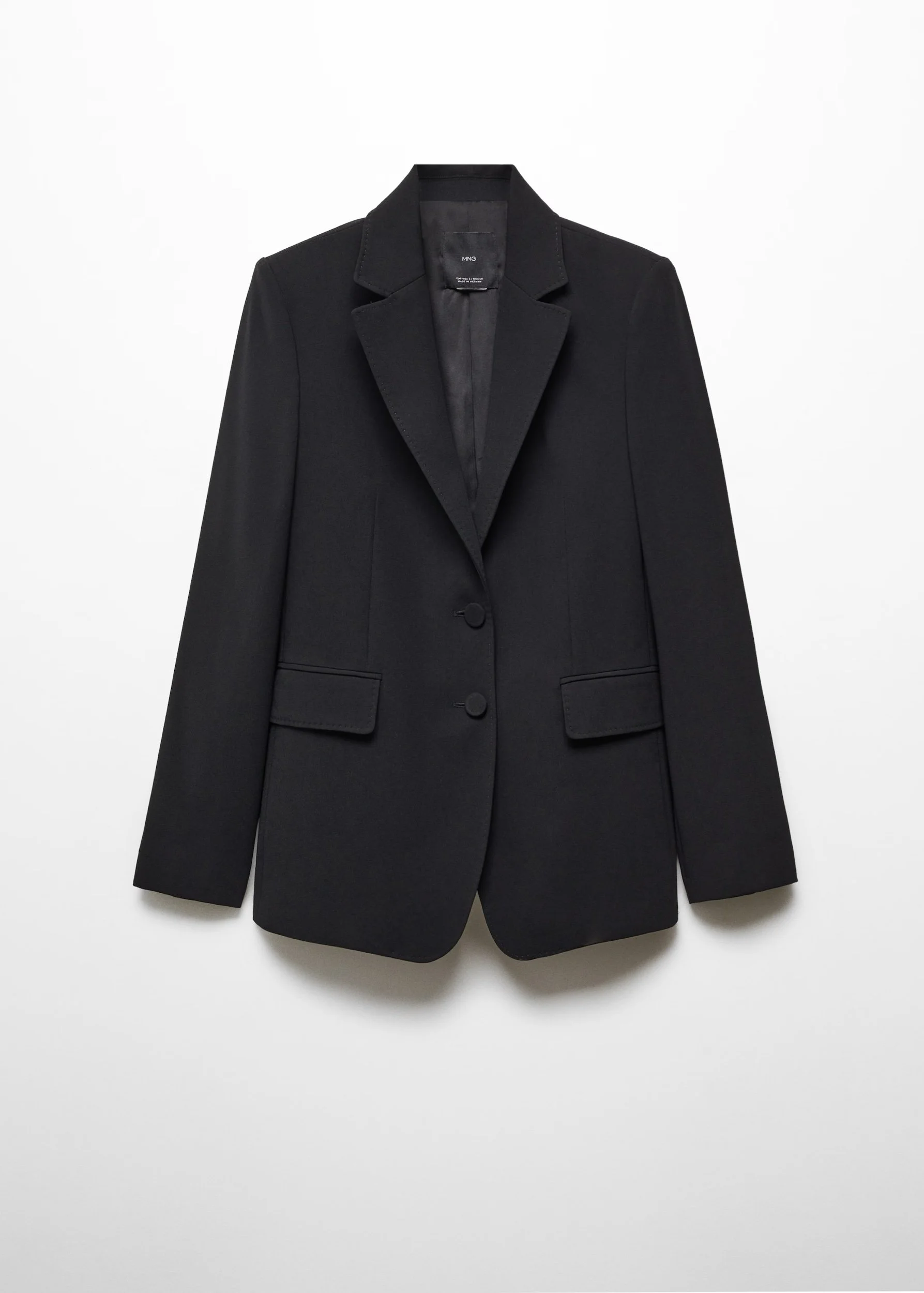 Mango Straight-Fit Suit Jacket