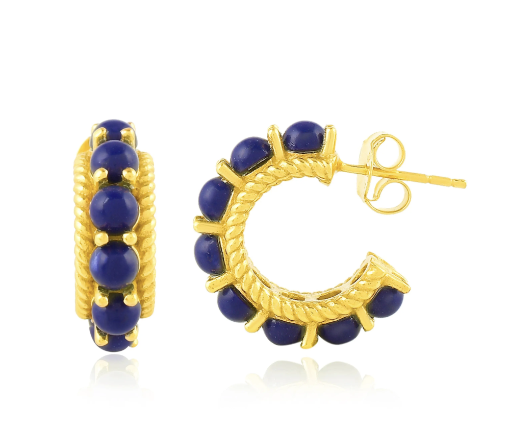 Shyla London Rosalia Earrings in Lapis