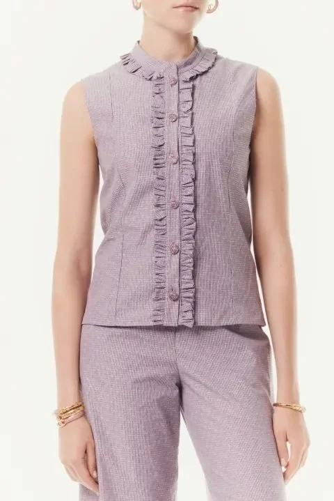 Chanel Sleeveless Frilled Top.jpg