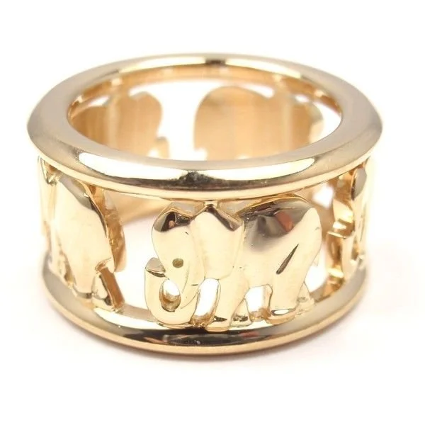 Cartier Vintage Elephant Ring in Gold