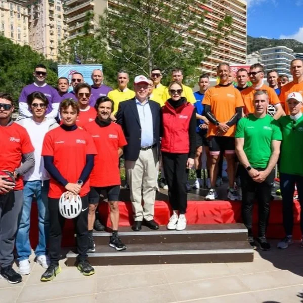 Prince Albert and Princess Charlene attend Road Safety Day