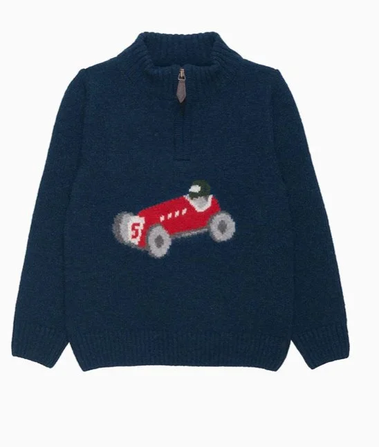 Trotters Henry Half-Zip Jumper