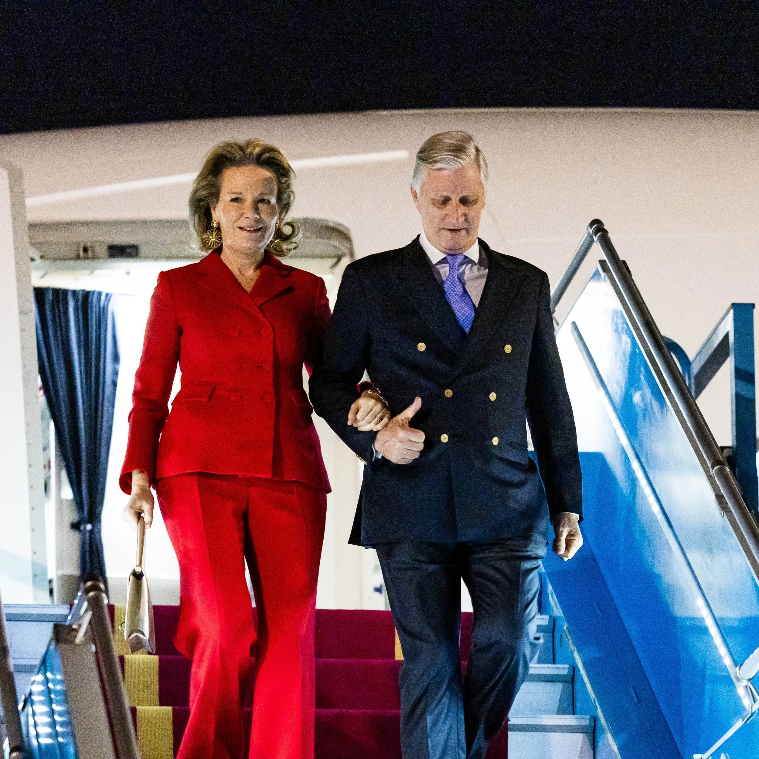King Philippe and Queen Mathilde arrive in Vietnam
