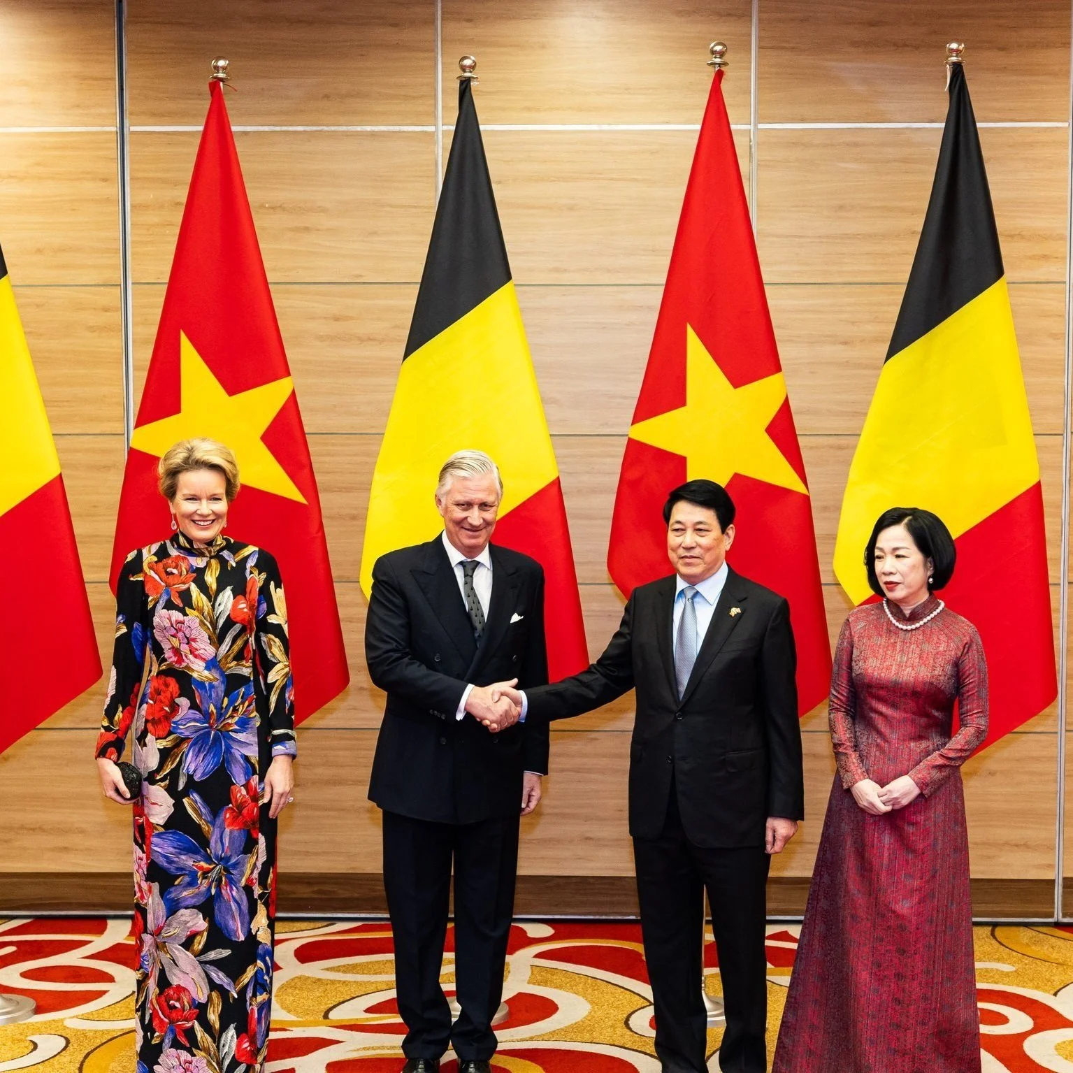 Belgian State Visit to Vietnam - Day 1
