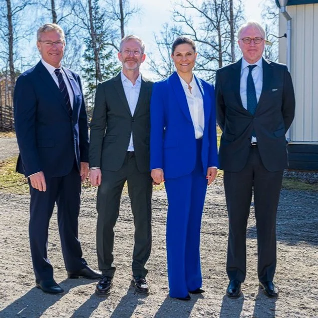 Crown Princess Victoria attends SeaBOS working meeting