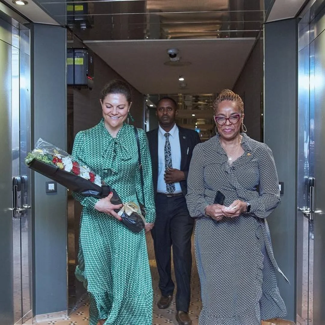 Crown Princess Victoria visits Nigeria - Day 1