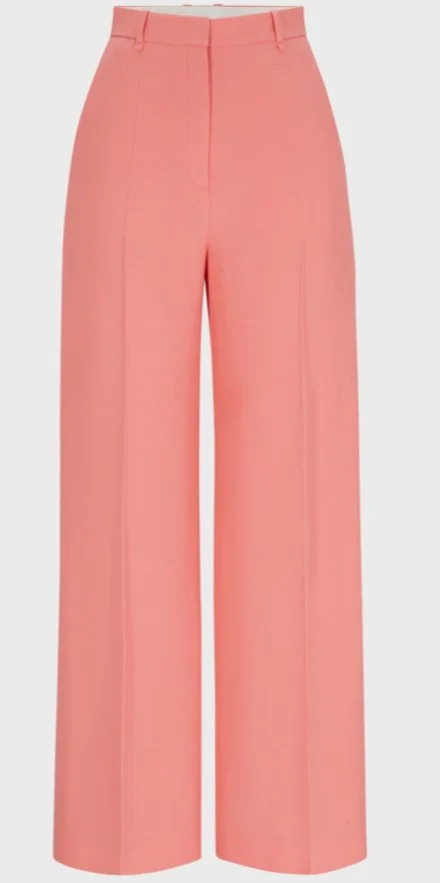 Hugo Boss Tikela Trousers in Coral