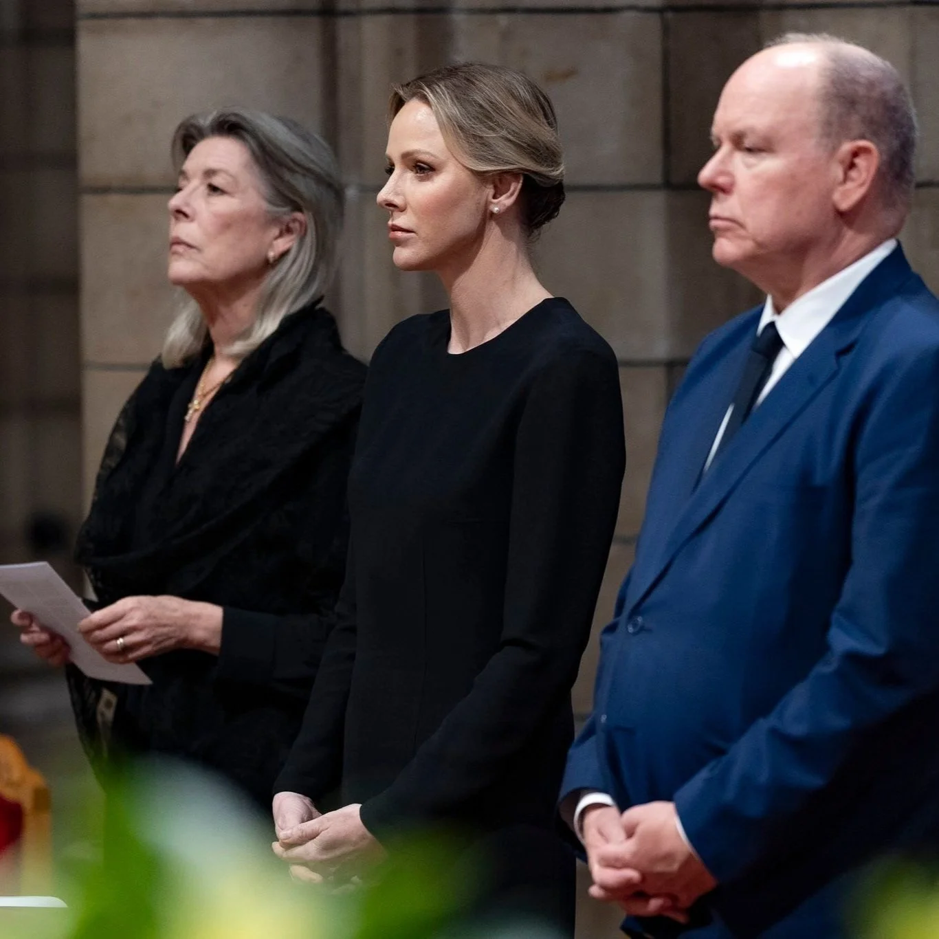 Monégasque Princely Family attends pontifical mass for Pope Francis
