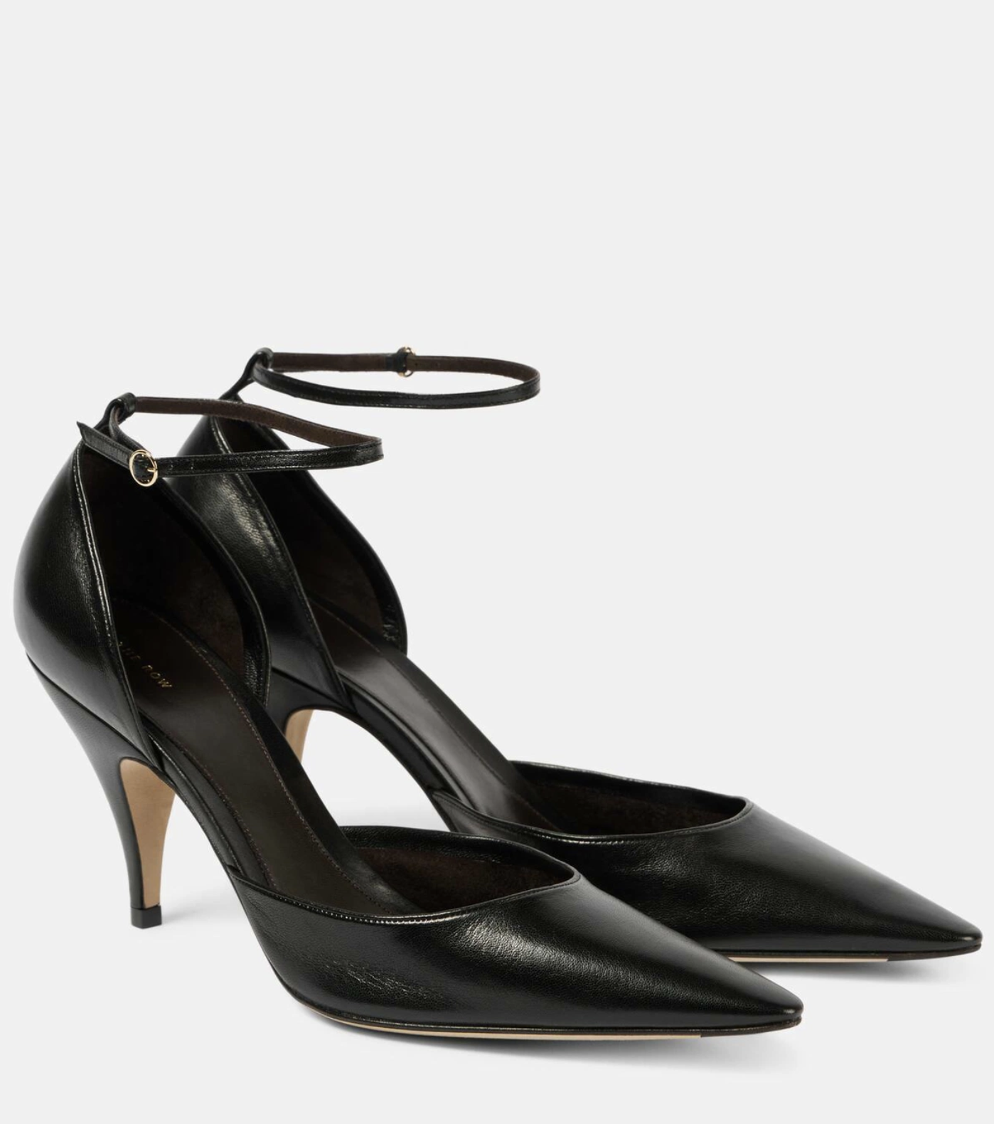 The Row Uxor Leather Pumps