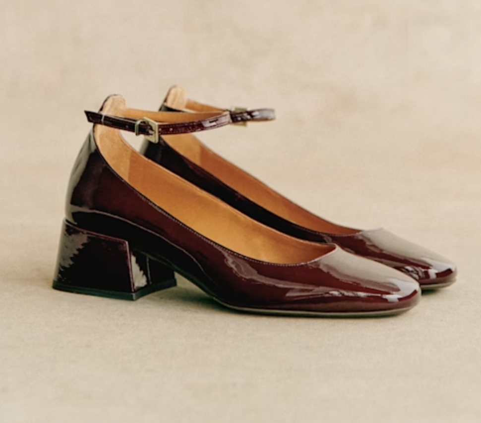 Sézane Melanie Mary Jane Pumps