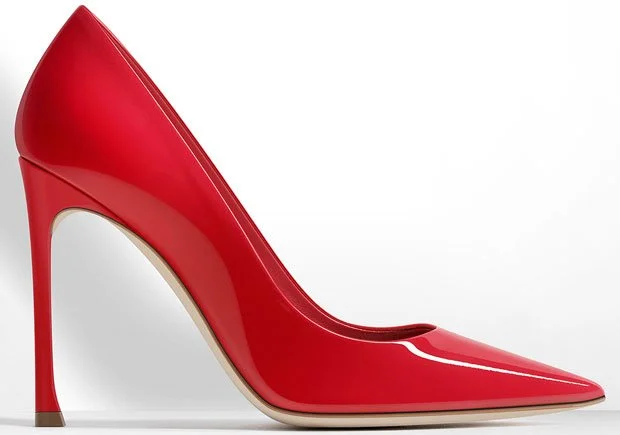 Christian Dior Dioressence Pumps in Red Patent Leather