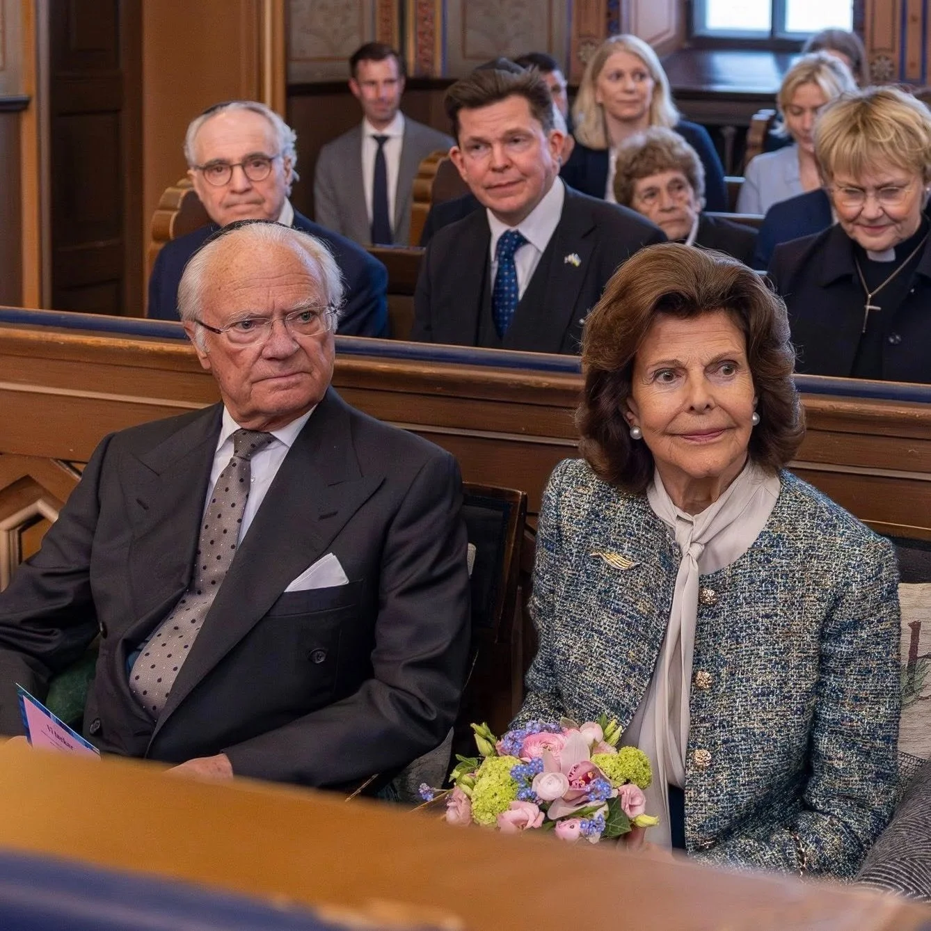 King Carl Gustaf and Queen Silvia attend 250 years of Jewish life in Sweden cultural event