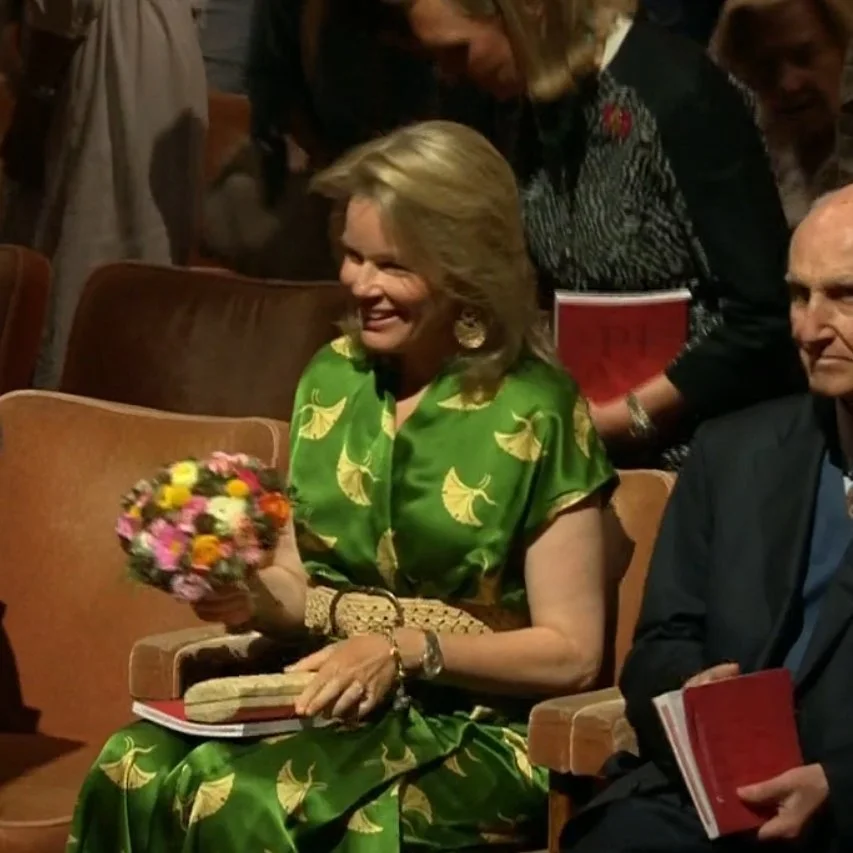 Queen Mathilde attends first session of the semi-final of the Queen Elisabeth Competition 2025
