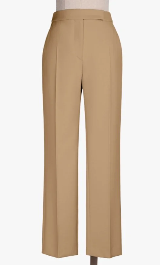 Max Mara Ciro Trousers in Hazelnut