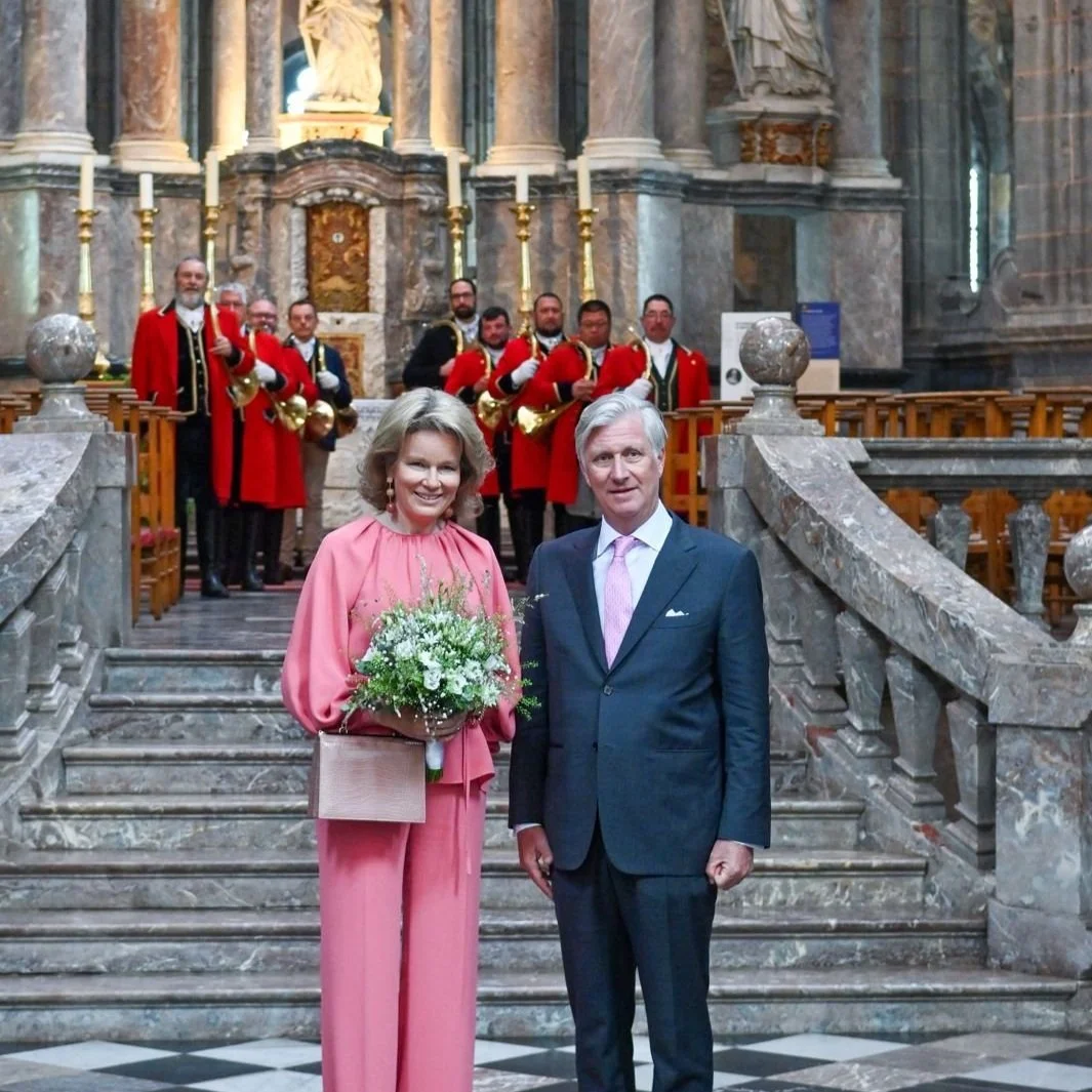 King Philippe and Queen Mathilde visit Luxembourg Province