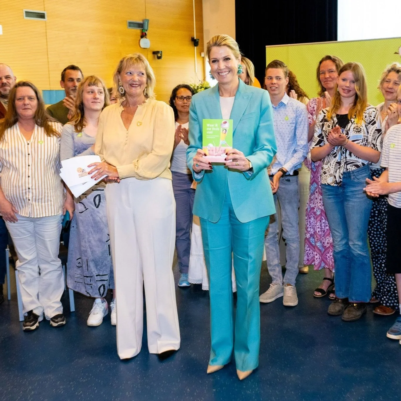 Queen Maxima marks 10th anniversary of Neighborhood Families