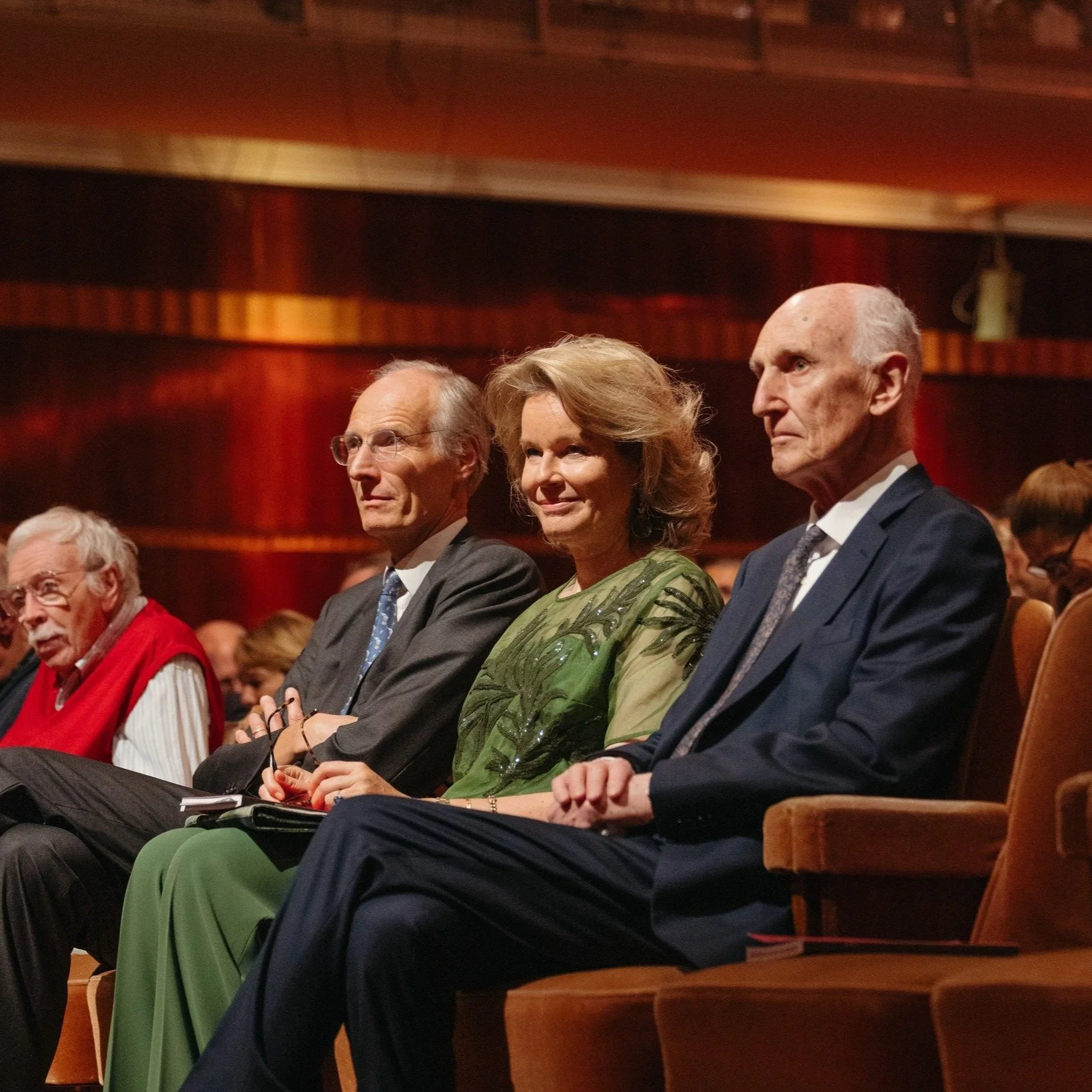 Queen Mathilde attends semi-final of Queen Elizabeth Competition 2025