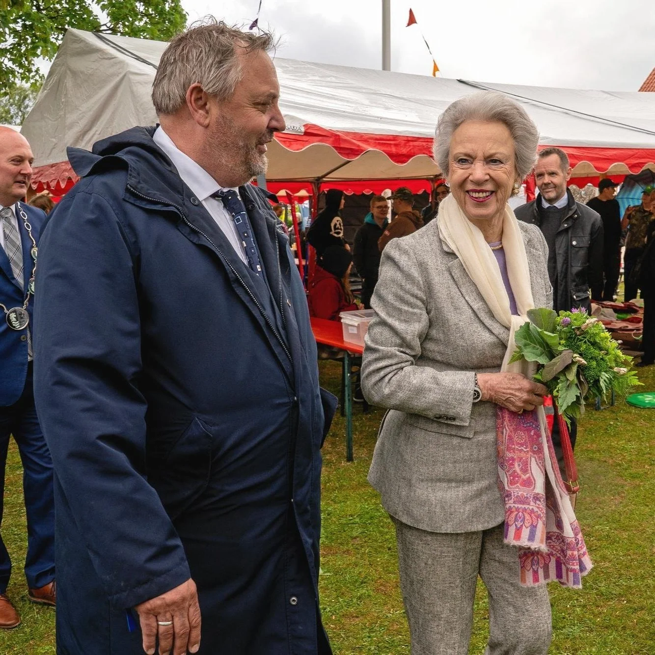 Princess Benedikte visits Karise Secondary School