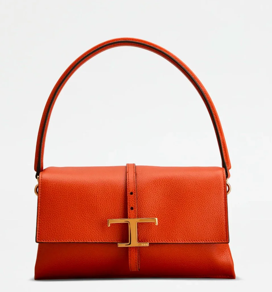 Tod’s T Timeless Flap Bag in Leather Mini