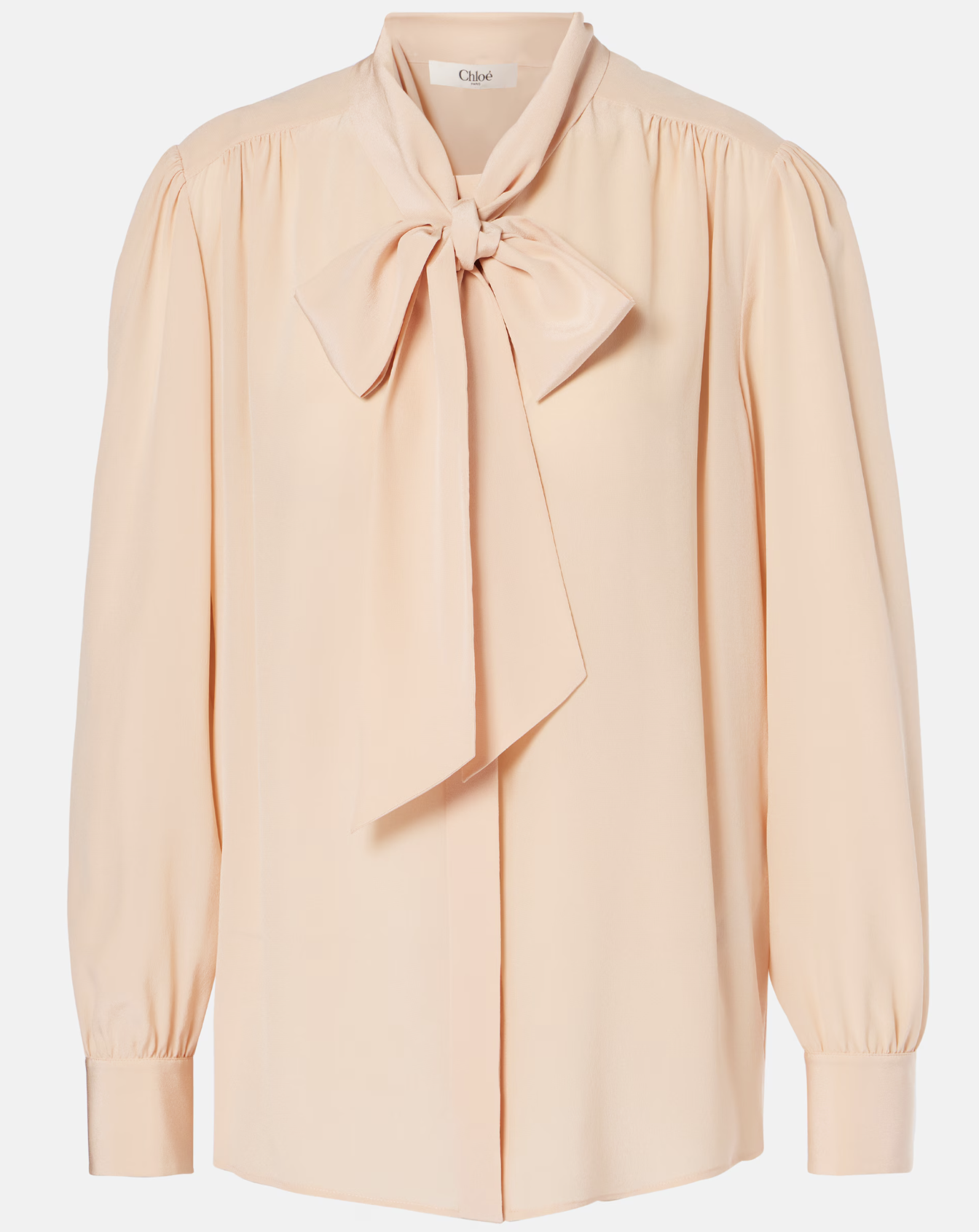 Chloé Silk Chiffon Blouse