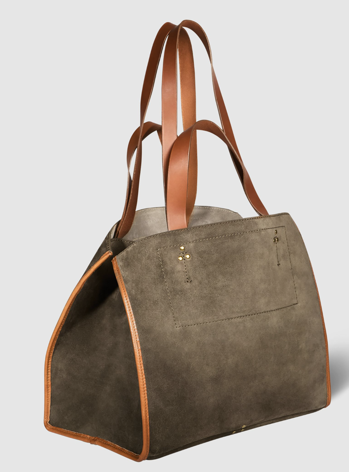Jerome Dreyfuss Léon M Bag in Khaki