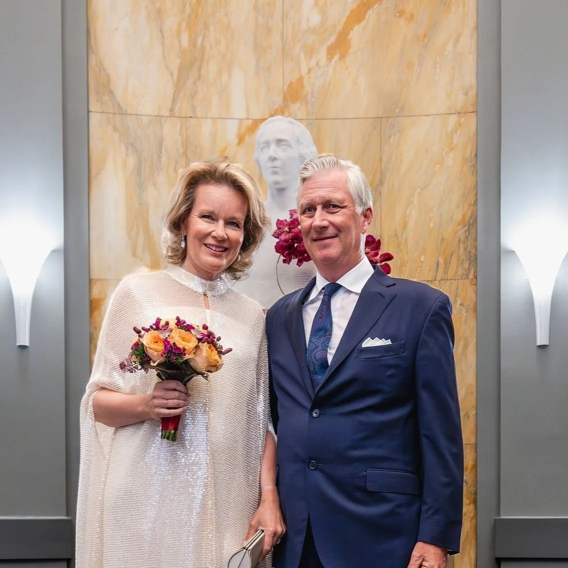 King Philippe and Queen Mathilde attend first final session of the Queen Elisabeth Competition 2025