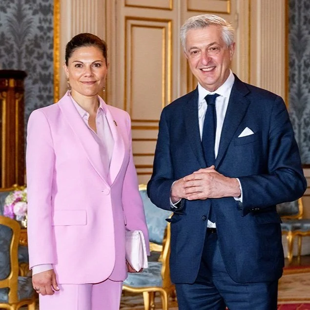 Crown Princess Victoria meets UNHCR Commissioner