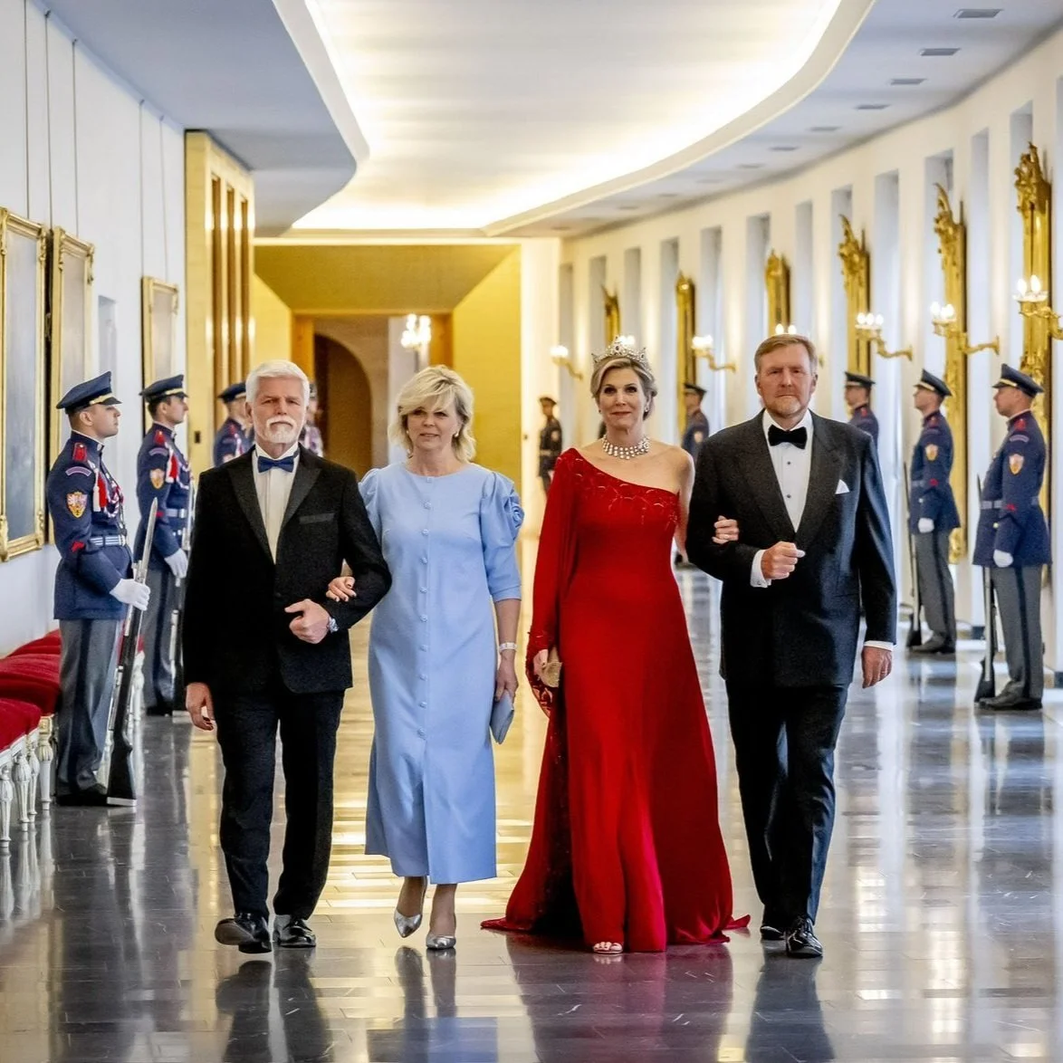 Dutch State Visit to Czech Republic - Day 1