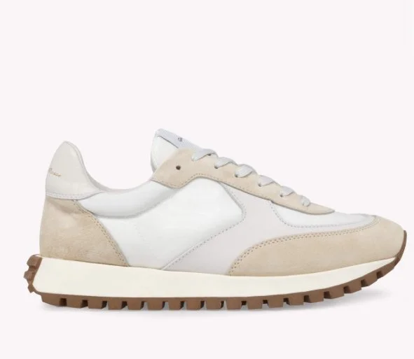 Gianvito Rossi Gravel Sneakers in White Suede